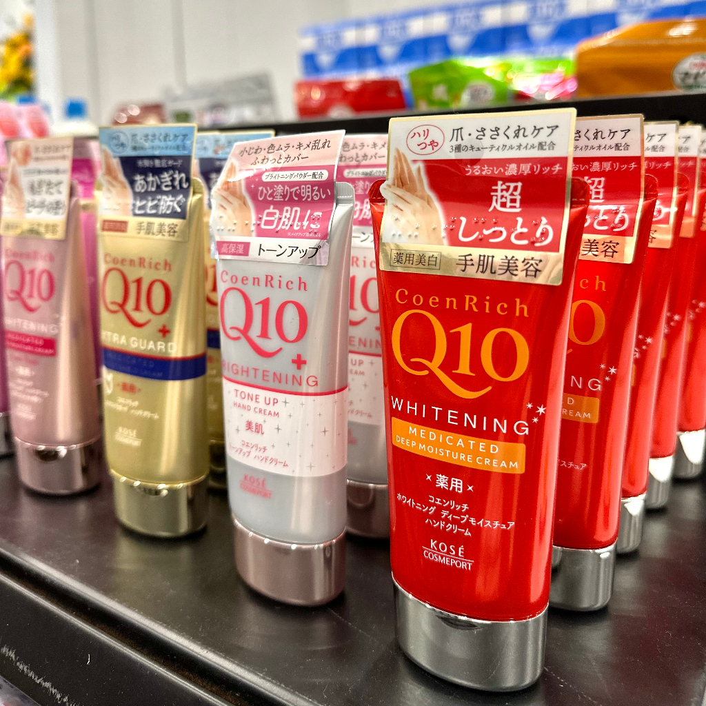 Kem Dưỡng Da Tay Q10 Mềm Mịn Kose Hand Cream Nhật Bản Tuýp 80g