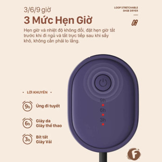 Máy sấy giày DSHJ-S-2111 khử mùi hôi, hút ẩm, chống ố vàng giầy tất vớ dép, có 3 chế độ hẹn giờ BH 2 Năm