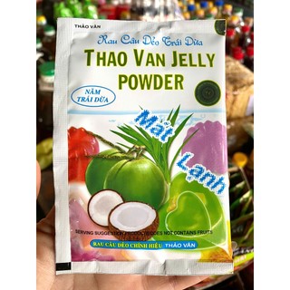 2 gói Rau câu dừa Thảo Vân (gói 10g)
