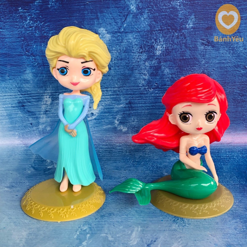 Công chúa Disney trang trí bánh kem, bánh sinh nhật tự chọn - SKTC