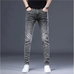 Quần Jean Nam Quần Bò Nam Trơn Co Giãn Dáng Ôm Phong Cách Thời Trang Siêu Hot
