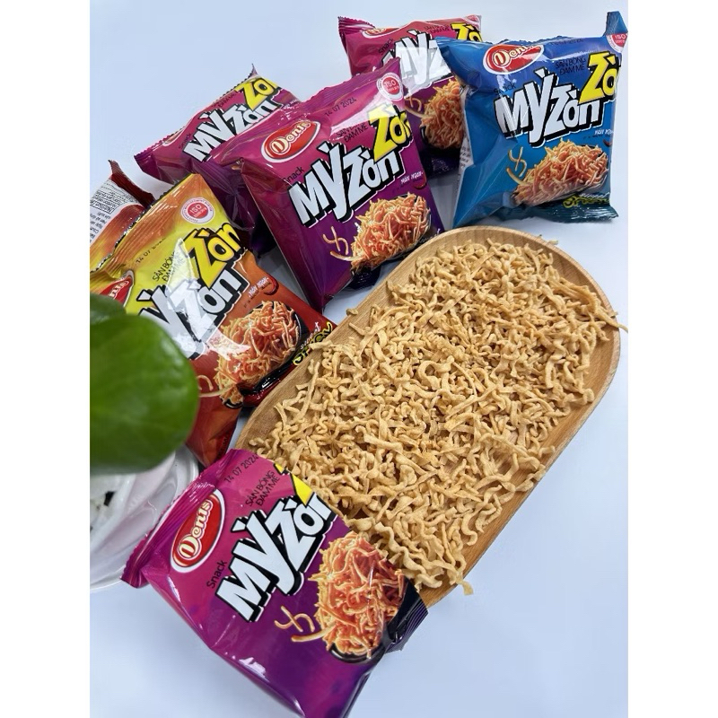 COMBO 20 GÓI SNACK MỲ ZÒN ZÒN - NGON MÊ LY, GIÒN TAN TỪNG SỢI | Shopee ...