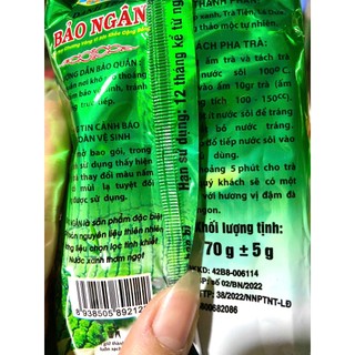 Trà sâm dứa Bảo Ngân - gói lớn 350g và lốc 6 gói nhỏ 70g