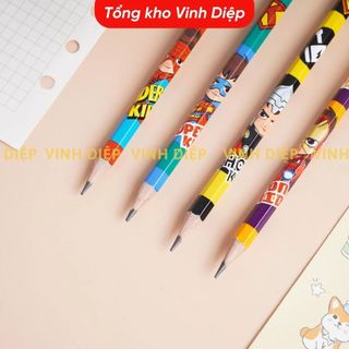 Combo 1 hộp 12 bút chì 2B Classmate siêu nhân, công chúa , 1 hộp 10 bút chì Thiên Long