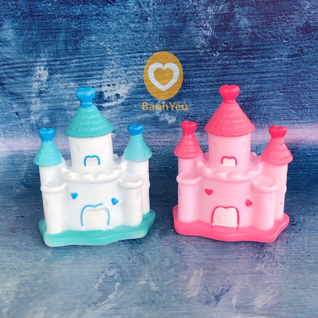 Lâu đài nhỏ trang trí bánh kem - SKTC