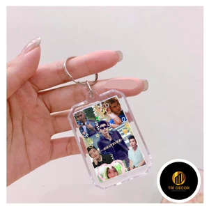 Móc khóa mica IN HÌNH HIEUTHUHAI in hình idol thần tượng vpop xinh xắn