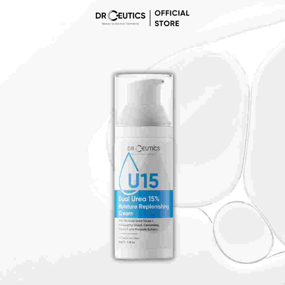 Ảnh DRCEUTICS Kem Dưỡng Ẩm Và Phục Hồi Da Dual Urea 15% Moisture Replenishing Cream (50g) 1