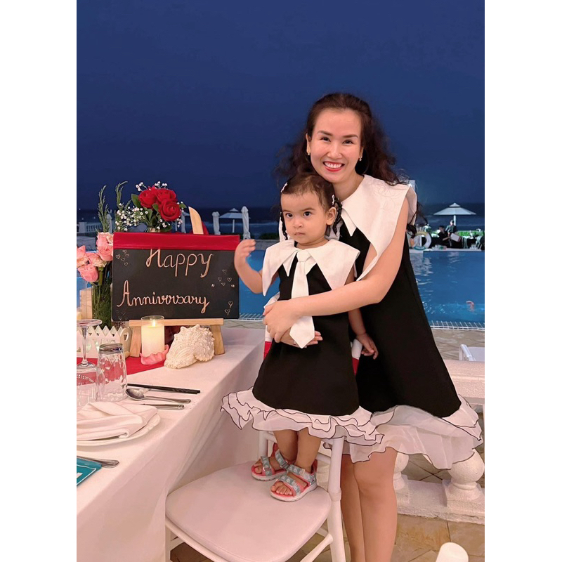 Đầm Suông Thiết Kế Baby Doll Cho Mẹ Và Bé Gái – Phong Cách Dễ Thương, Đủ Size Từ Nhỏ Đến Lớn