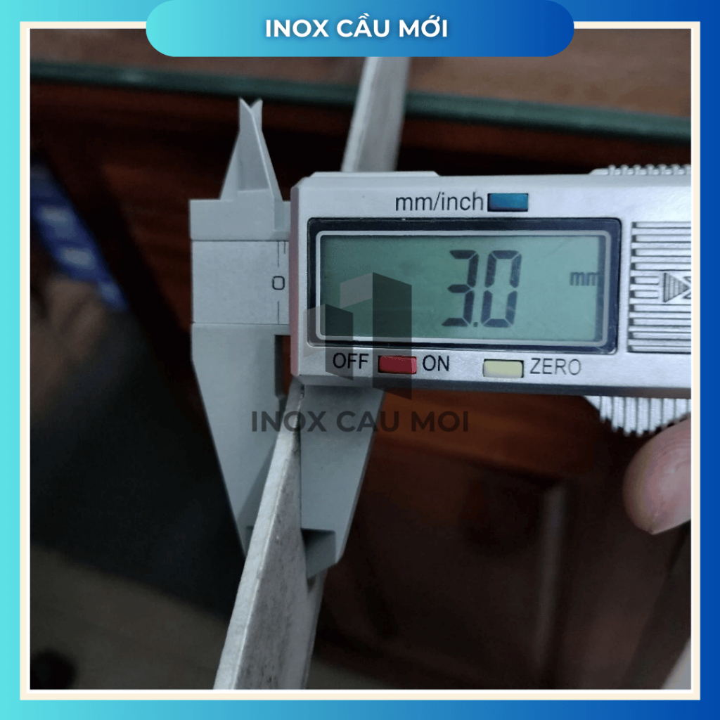 Thanh la inox 304, lập là, nẹp la bản rộng 2cm, 3cm, dày 2ly/3ly, dài 1m/1,5m