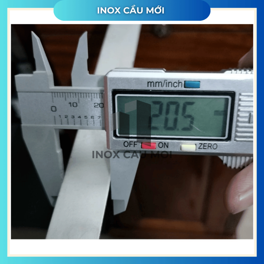 Thanh lá inox 304, lập là, nẹp la bản rộng 2cm, 3cm, dày 4ly/5ly, dài 1m/1,5m