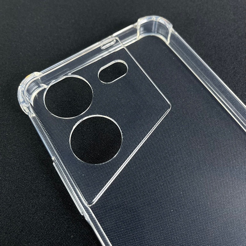 Ốp lưng Tecno Pova 5 / 5 pro dẻo trong suốt silicon cao cấp chống sốc chống va đập bảo vệ camera có gờ bảo vệ bốn góc