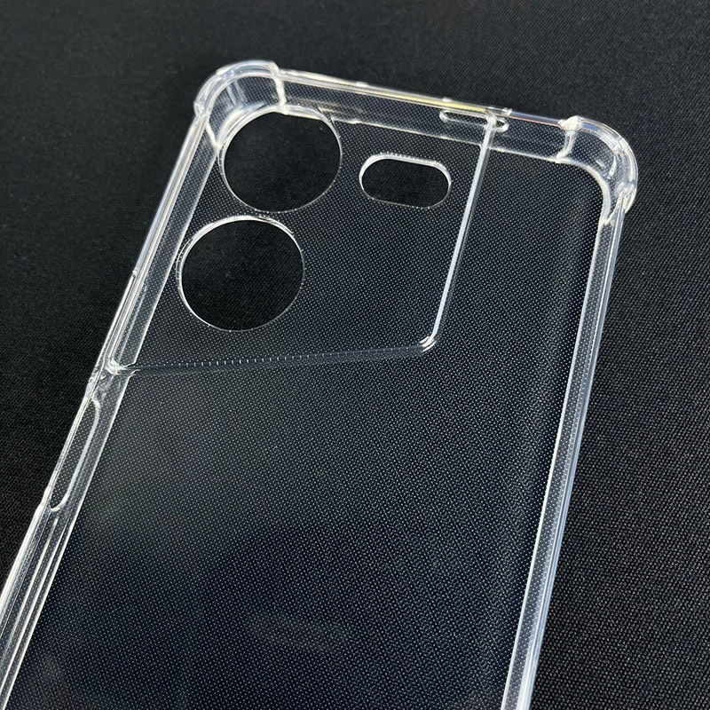 Ốp lưng Tecno Pova 5 / 5 pro dẻo trong suốt silicon cao cấp chống sốc chống va đập bảo vệ camera có gờ bảo vệ bốn góc