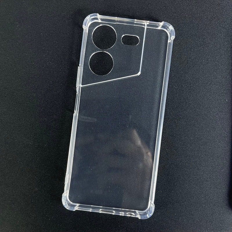 Ốp lưng Tecno Pova 5 / 5 pro dẻo trong suốt silicon cao cấp chống sốc chống va đập bảo vệ camera có gờ bảo vệ bốn góc