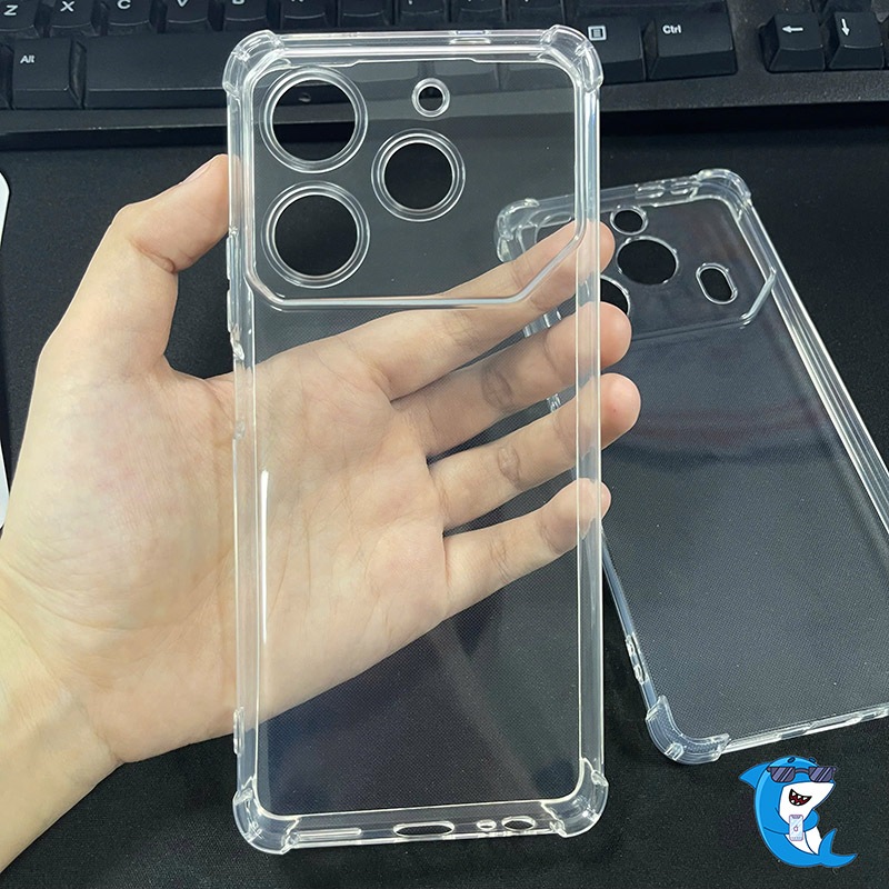 Ốp lưng Tecno pova 6, 6 Pro, 6 Neo 4G 5G dẻo trong suốt silicon chống sốc bảo vệ cam điện thoại