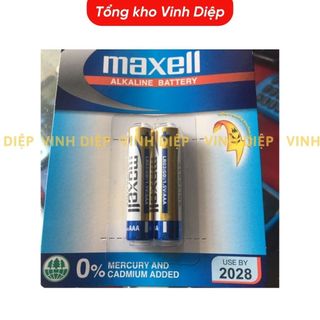 1 hộp 12 đôi Maxell LR03 AAA/1.5V hàng loại tốt , 1 hộp