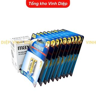 1 hộp 12 đôi Maxell LR03 AAA/1.5V hàng loại tốt , 1 hộp