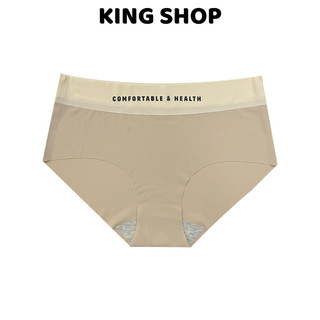 Quần Lót Su Nữ Viền Lưng Chữ Màu Sắc Xinh, Quần Chip Nữ Đáy Dán 2 Lớp Kháng Khuẩn King Shop L-2244