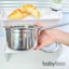 Nồi Quánh Inox Babyboo 14cm Cho Bé Nấu Cháo Ăn Dặm, Dùng Được Bếp Từ, Inox Cao Cấp