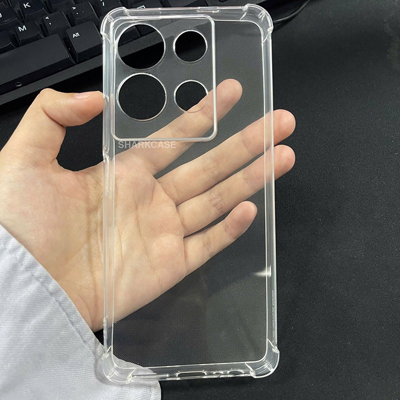 Ốp lưng Infinix Note 30 4G 5G dẻo trong suốt silicon chống sốc bảo vệ cam điện thoại Vỏ bao lưng đt