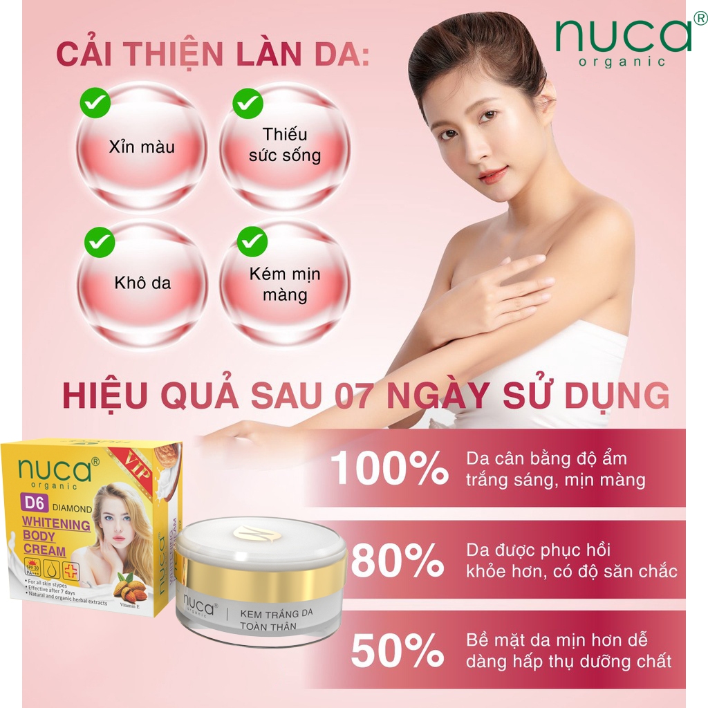 Kem NUCA Kem Trắng Da Toàn Thân