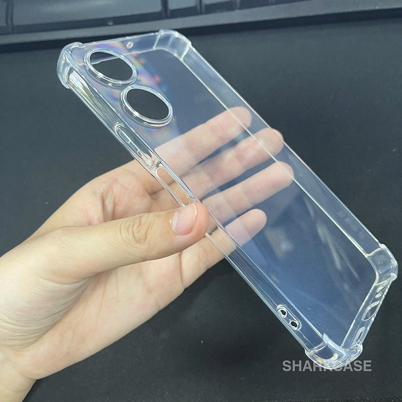 Ốp lưng Honor X5 Plus dẻo trong suốt silicon chống sốc bảo vệ cam điện thoại Vỏ bao lưng đt honor