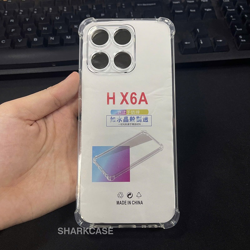 Ốp lưng Honor X6A, X6B, X6C dẻo trong suốt silicon chống sốc bảo vệ cam điện thoại Vỏ bao lưng đt