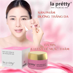 Kem nám trắng da tàn nhang đồi mồi La pretty Paris 18g Kem Mặt