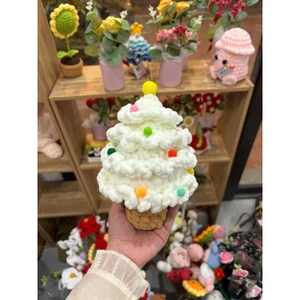Cây thông noel len nhung đũa siêu xinh - trang trí noel - đồ chơi - Diy