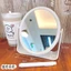 Gương Trang Điểm Để Bàn, Gương Soi Di Động Dòng Thấp 2 Mặt Xoay 360 Độ - GƯƠNG LÚA MẠCH , GƯƠNG TRANG ĐIỂM