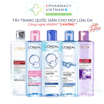L'Oréal All-skin Micellar Water L'Oreal Paris 3in1