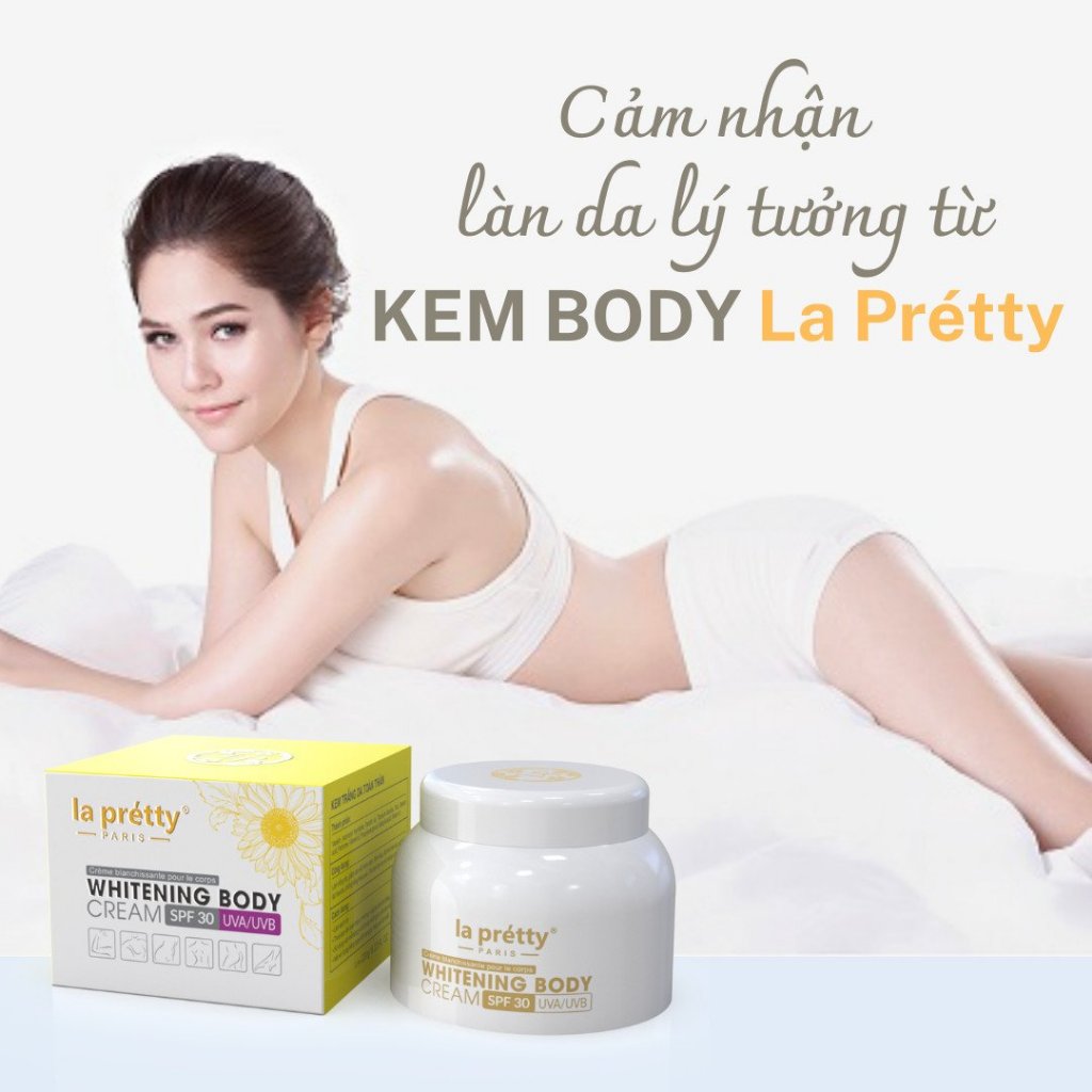 Kem Body La Pretty Kem Trắng Da Toàn Thân La Prétty 220g