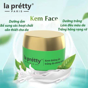 Kem dưỡng ẩm trắng da chống nắng La pretty Paris