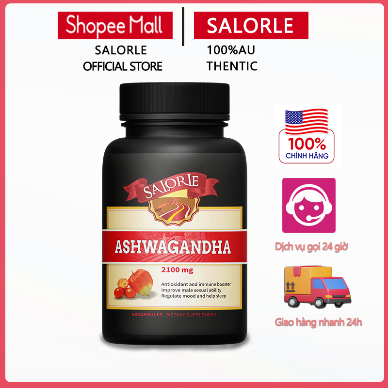 Ashwagandha làm giảm căng thẳng, điều hòa trí não, cải thiện hiệu suất nam giới và cải thiện chất lư