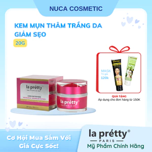Kem Mụn Trắng da giảm sẹo Lapretty Kem La pretty