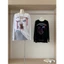 Triangle - (Giá thanh lý, không hoàn) Naughty Shirt Áo thun in hình và đính nơ cổ tròn và dài tay