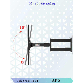 Gía Treo TiVi Xoay Đa Năng NB SP5 75'' - 110''inch - Khung Treo TiVi Xoay Góc Cao Cấp