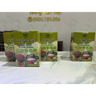 Trà Gạo Lứt Đậu Đen Xanh Lòng, Hỗ Trợ Giảm Cân, Chống Lão Hoá, Thải Độc Gan, Tăng Cường Sức Khỏe