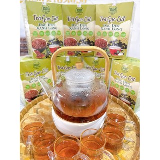 Trà Gạo Lứt Đậu Đen Xanh Lòng, Hỗ Trợ Giảm Cân, Chống Lão Hoá, Thải Độc Gan, Tăng Cường Sức Khỏe