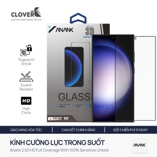 Kính Cường Lực Anank Cho Samsung Galaxy S25 Ultra Trong Suốt Chống Trầy