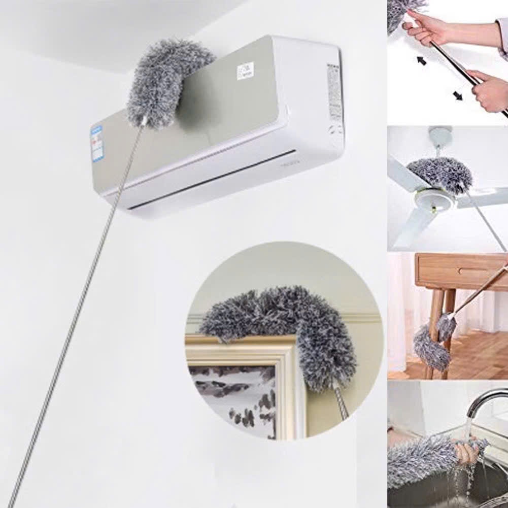 Chổi Phủi Bụi Trần Nhà - Chổi Phủi Bụi Điều Chỉnh Kích Thước 0.8 - 2.5m