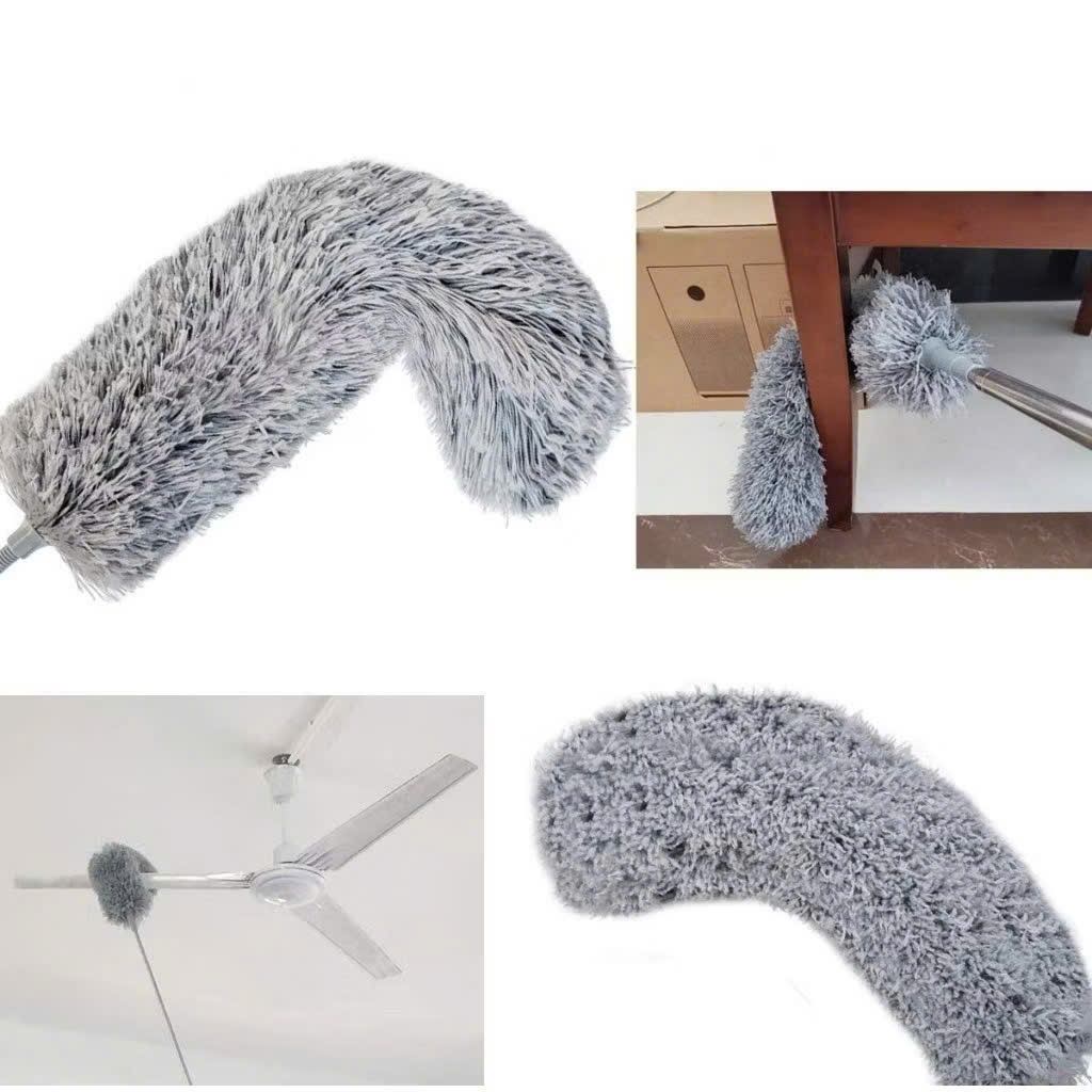 Chổi Phủi Bụi Trần Nhà - Chổi Phủi Bụi Điều Chỉnh Kích Thước 0.8 - 2.5m