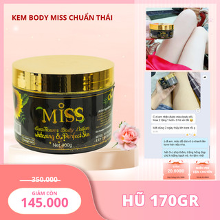 Kem Body Miss Thái Lan Sunflower [MUA 2 TẶNG 1] Dưỡng Trắng, Makeup, Chống Nắng bản có tem Thái xịn chống hàng giả