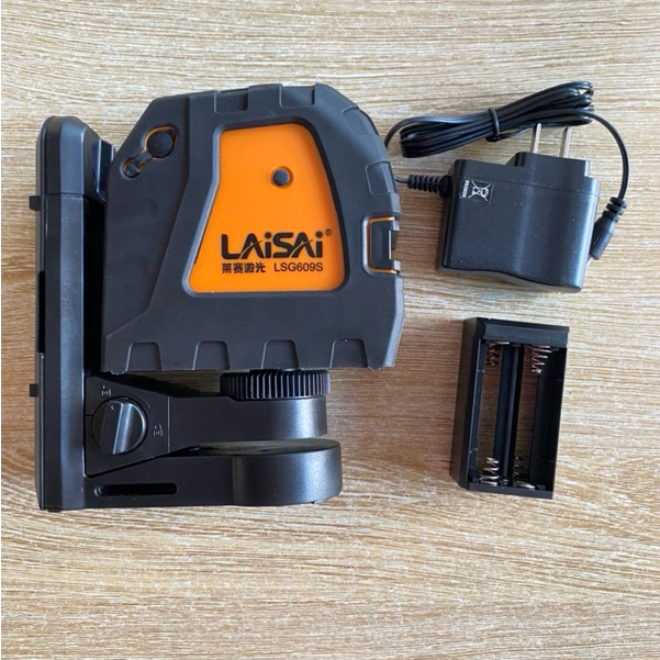 Máy cân bằng laser treo tường LAISAI chính hãng LSG 609SPD - 2 tia xanh siêu sáng - Hưng Phát