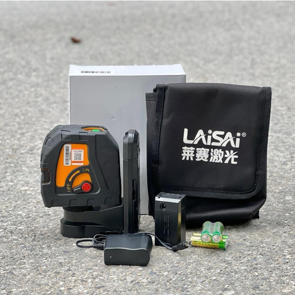 Máy cân bằng laser treo tường LAISAI chính hãng LSG 609SPD - 2 tia xanh siêu sáng - Hưng Phát