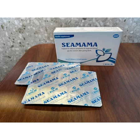 Viên uống lợi sữa SEAMAMA – Hỗ trợ giảm các triệu chứng khí huyết ứ trệ cho phụ nữ sau sinh