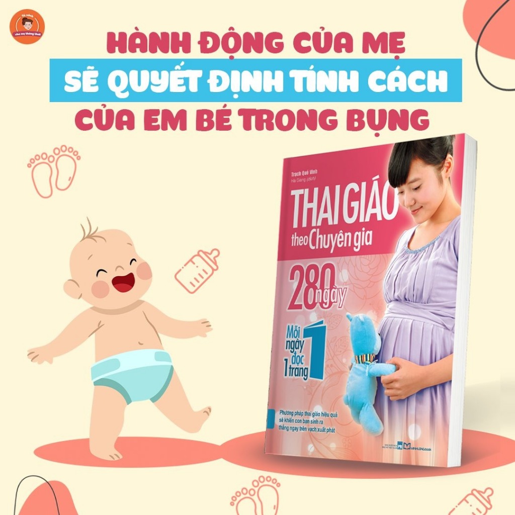 Ảnh Sách: Thai Giáo Theo Chuyên Gia - 280 Ngày Mỗi Ngày Đọc 1 Trang 2