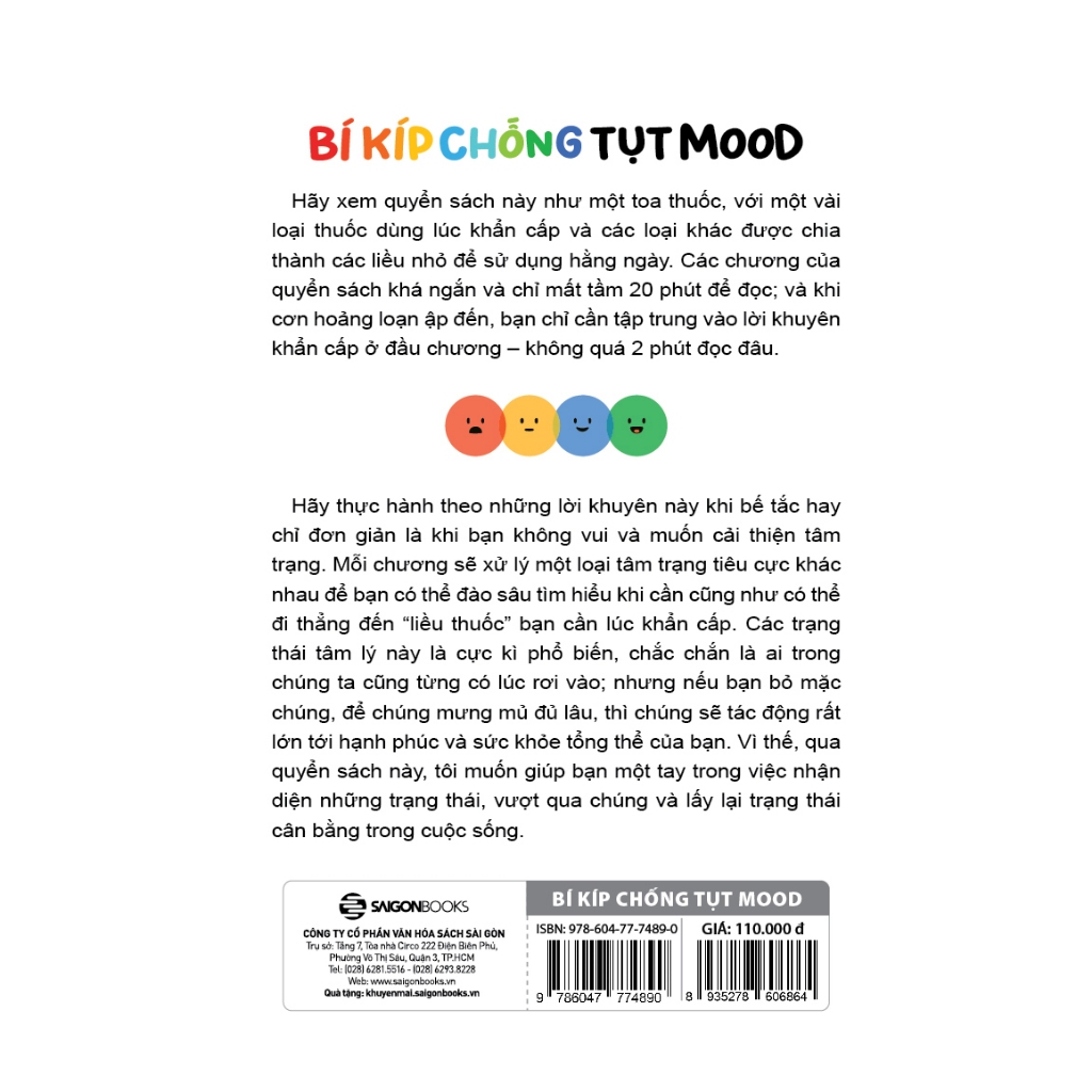 Sách - Bí Kíp Chống Tụt Mood - Dr. Olivia Remes