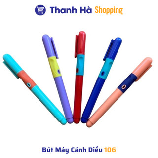 Bút Máy Cánh Diều 106 107 - Ngòi trơn tròn đều, nét nhỏ thanh đậm nhẹ