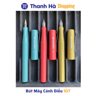 Bút Máy Cánh Diều 106 107 - Ngòi trơn tròn đều, nét nhỏ thanh đậm nhẹ