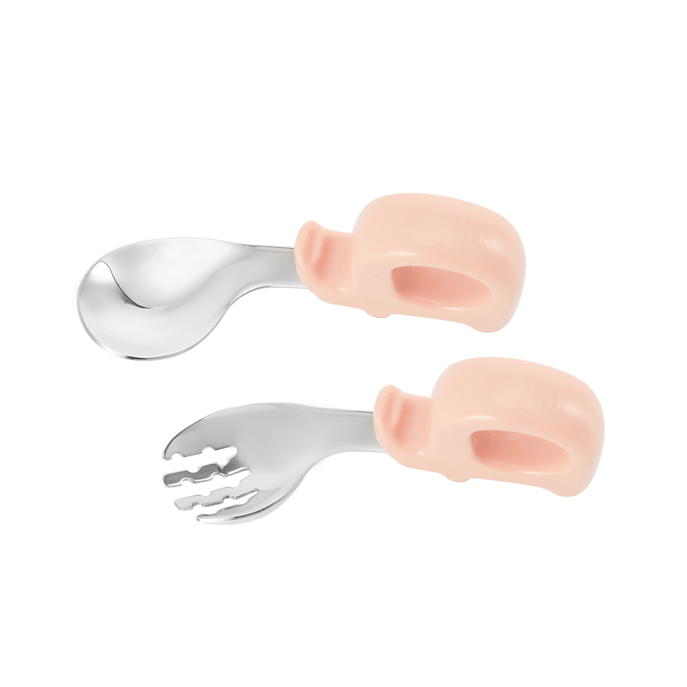 Bộ thìa dĩa cho bé hình ngộ nghĩnh Elmich EL0028/0034